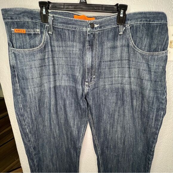 WRANGLER 20X Fire Resistant Straight Light Blue Denim Men Jeans Size 42X30 - Picture 4 of 12